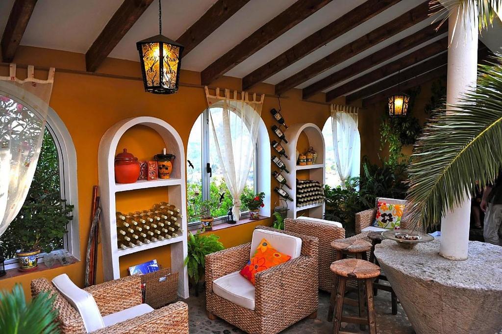 B&B Finca La Loma Comares ภายนอก รูปภาพ